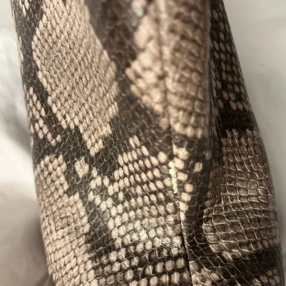 Carlos by Carlos Santana Snake Print Heeled Booties (7.5M) - Picture 7 of 7